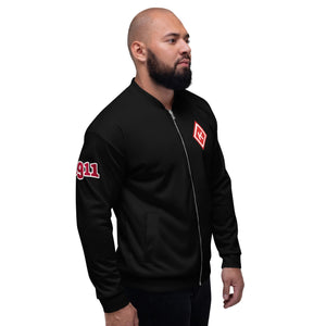 Kappa Diamond Bomber Jacket Black Lite - URBrand