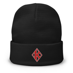 Kappa Diamond Embroidered Beanie - URBrand