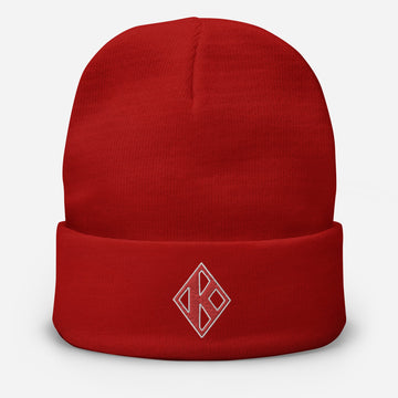 Kappa Diamond Embroidered Beanie