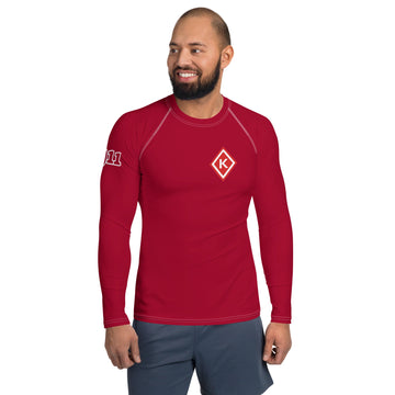 Kappa Diamond Men's Rash Guard Red