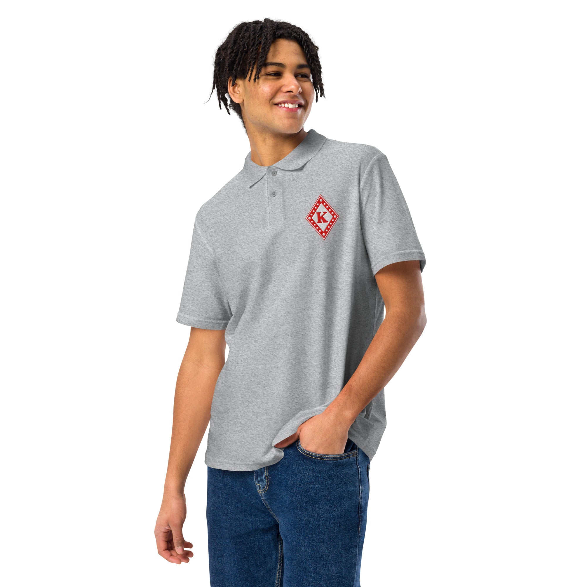 Kappa Diamond & Pearls pique polo shirt - URBrand