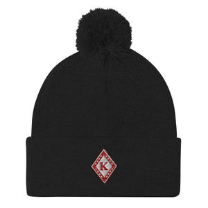 Kappa Diamond Pom-Pom Beanie - URBrand