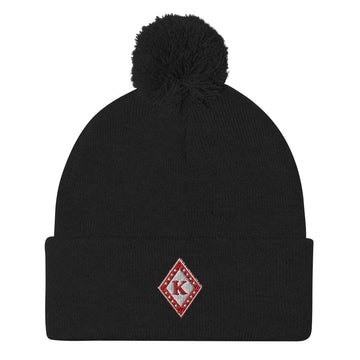 Kappa Diamond Pom-Pom Beanie