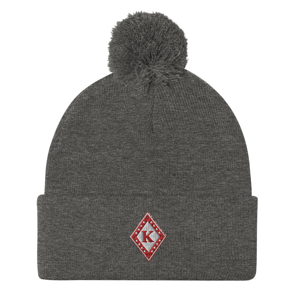 Kappa Diamond Pom-Pom Beanie - URBrand