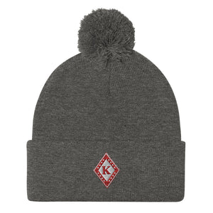 Kappa Diamond Pom-Pom Beanie - URBrand