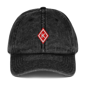 Kappa Diamond Vintage Cotton Twill Cap - URBrand