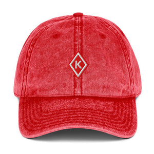 Kappa Diamond Vintage Cotton Twill Cap - URBrand