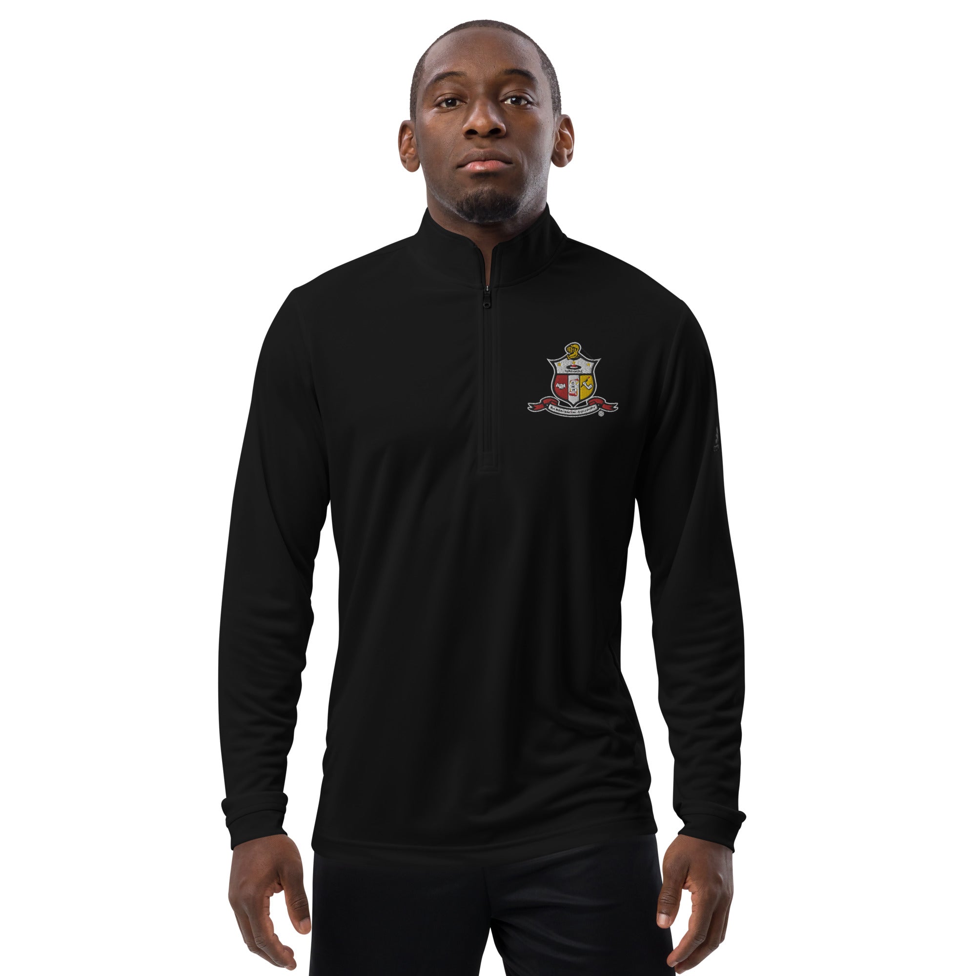 Kappa Shield Full Color Adidas Quarter zip pullover - URBrand