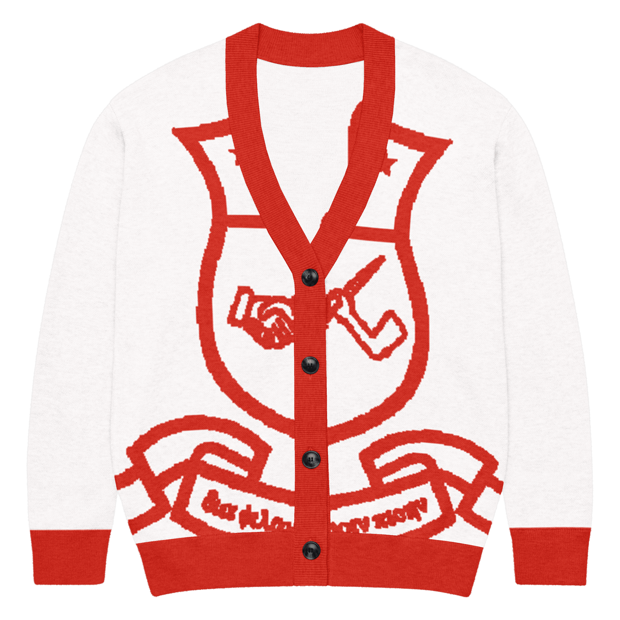 Kappa Shield Knitted cardigan - URBrand