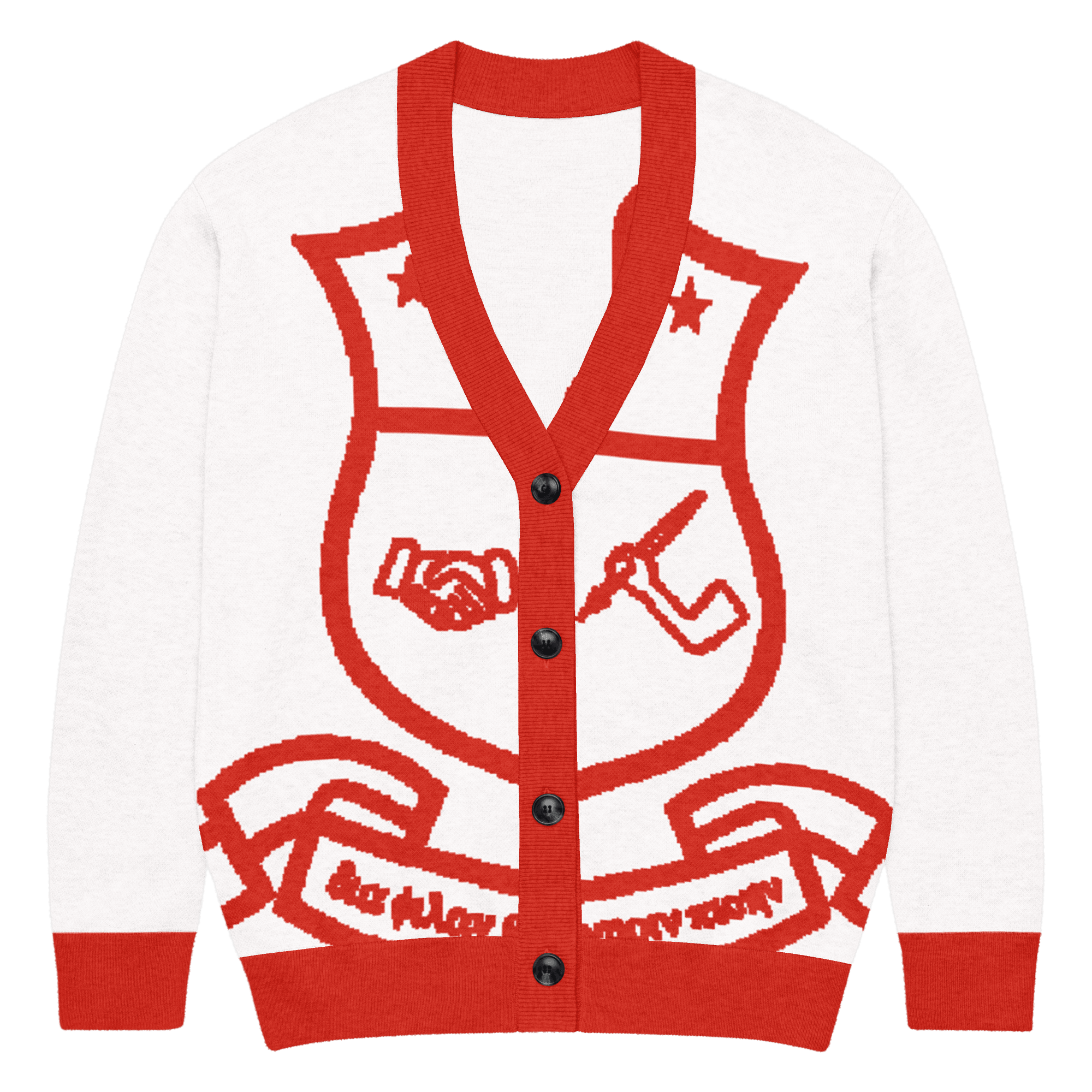 Kappa Shield Knitted cardigan - URBrand