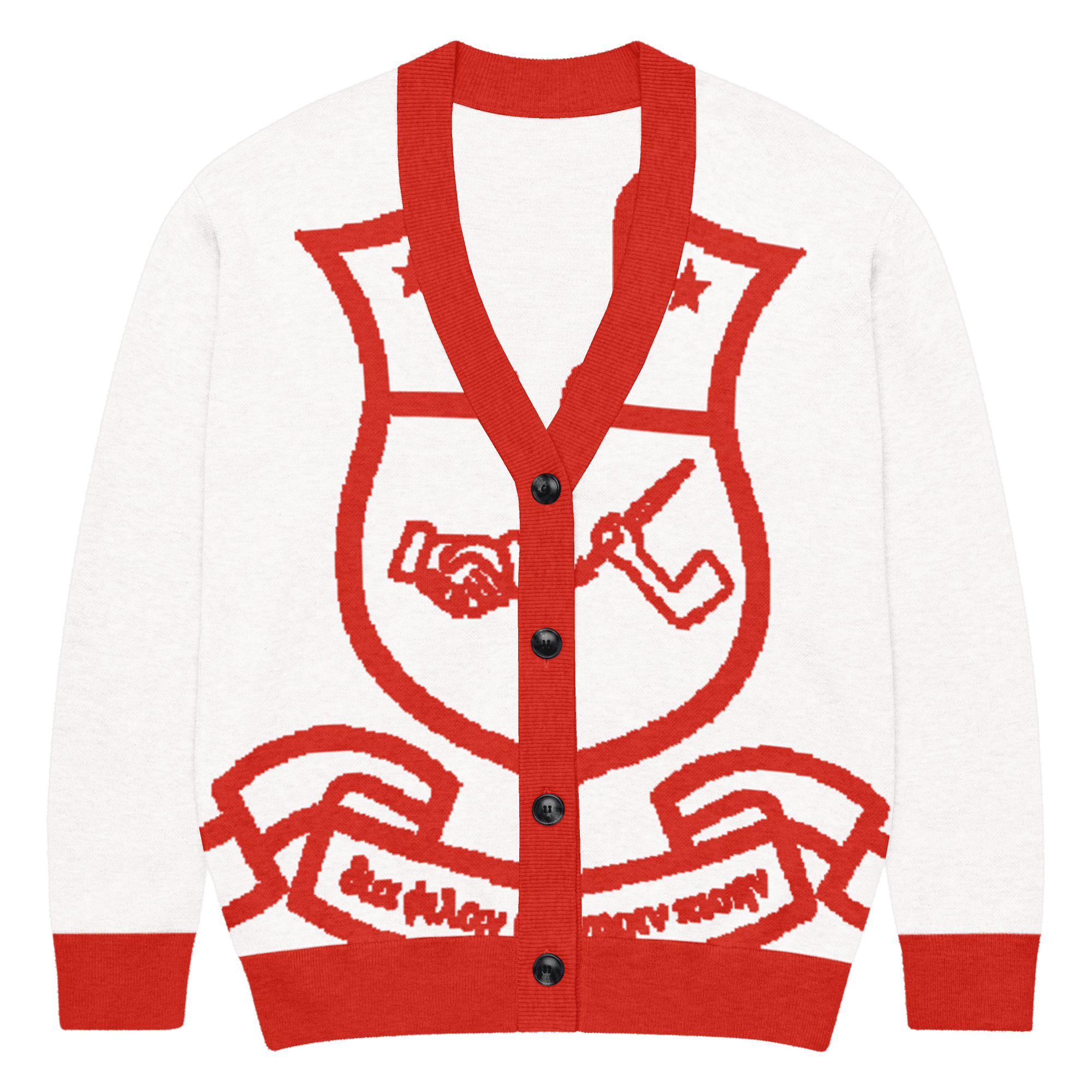 Kappa Shield Knitted cardigan - URBrand
