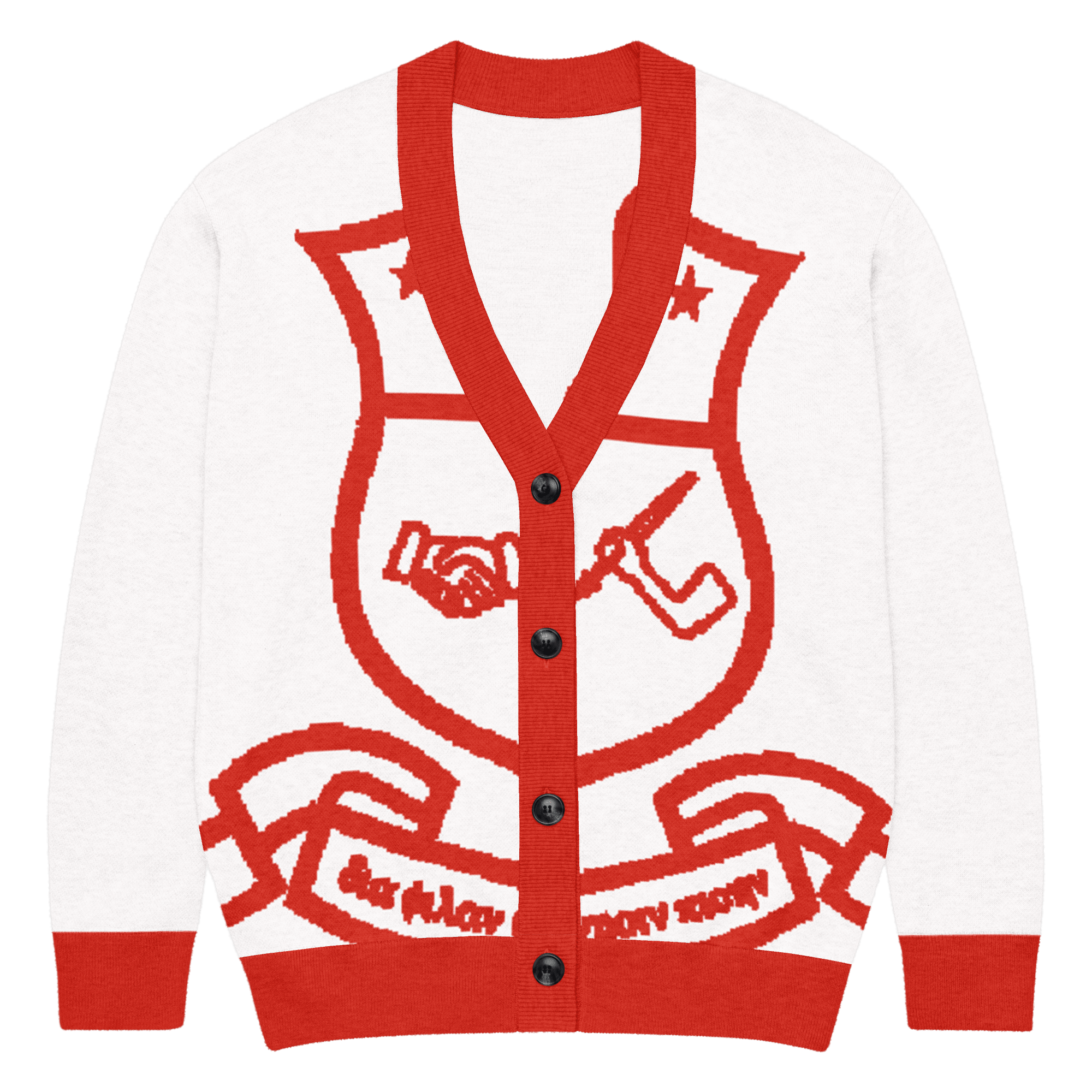 Kappa Shield Knitted cardigan - URBrand