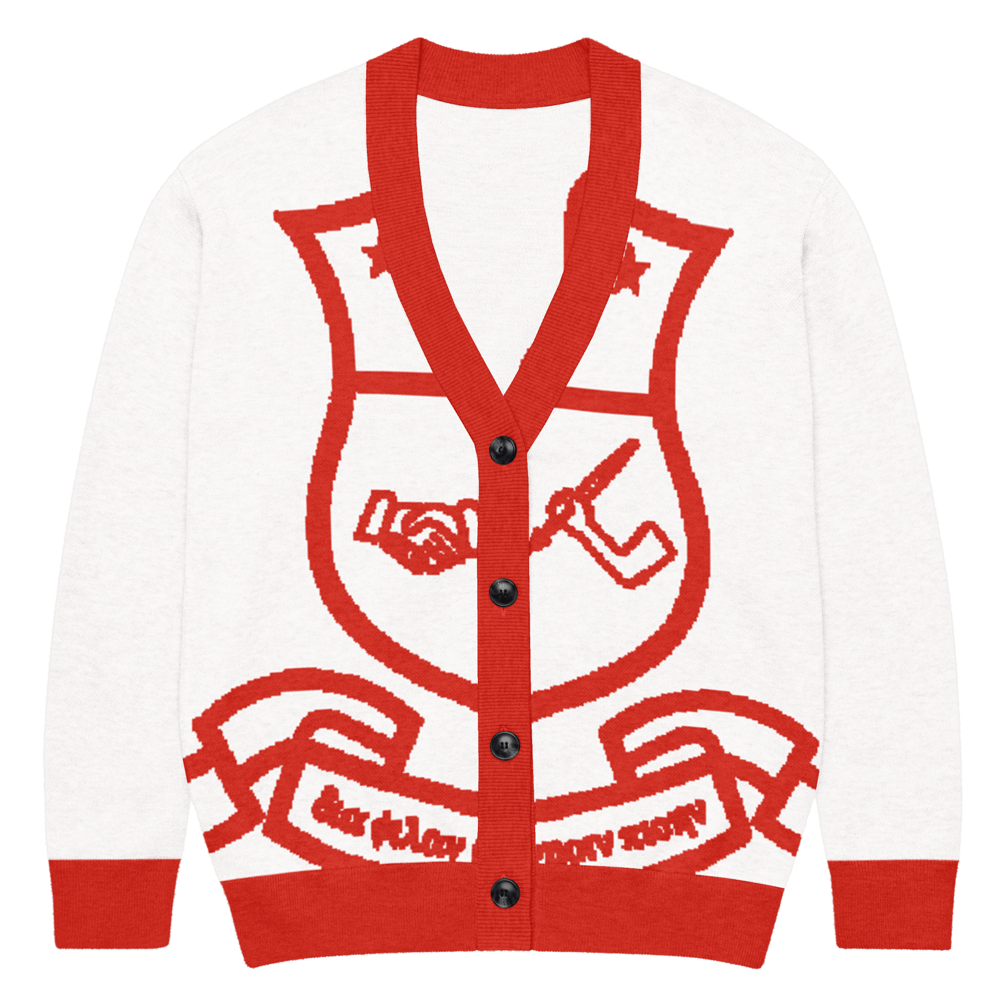 Kappa Shield Knitted cardigan - URBrand