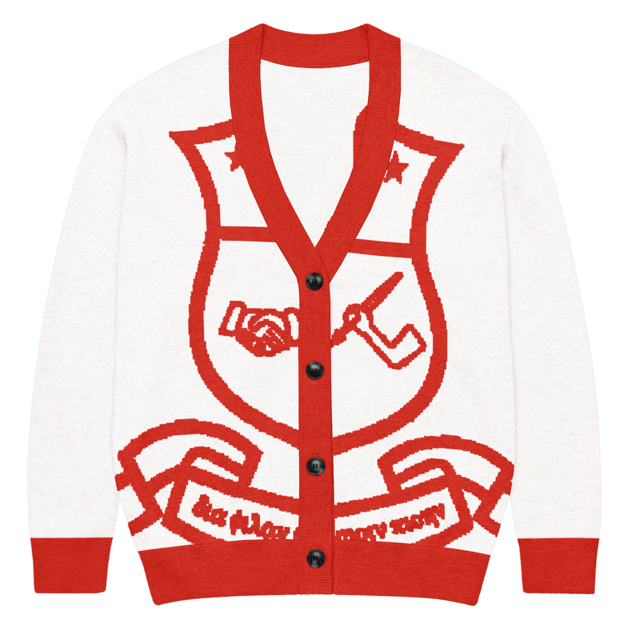 Kappa Shield Knitted cardigan - URBrand