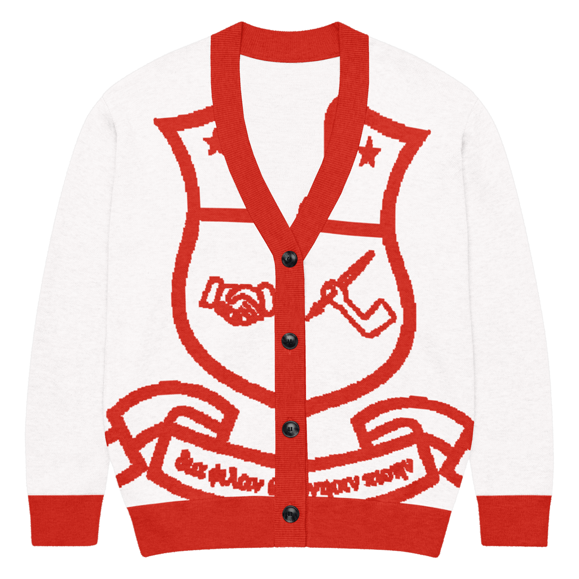 Kappa Shield Knitted cardigan - URBrand