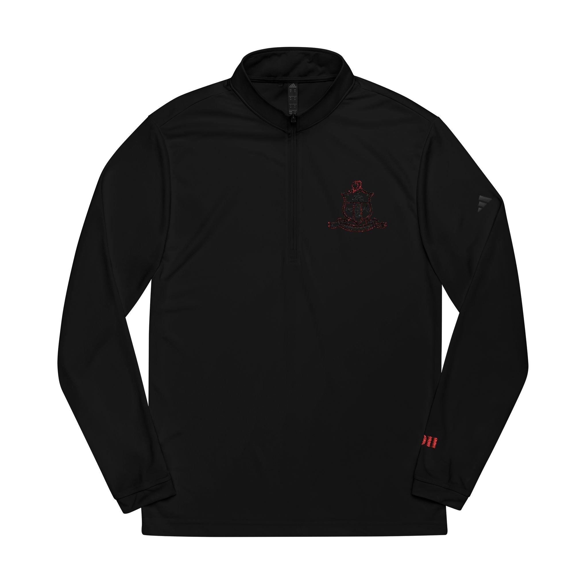 Kappa Shield Outline Embroidered Adidas Quarter-Zip Pullover – URBrand