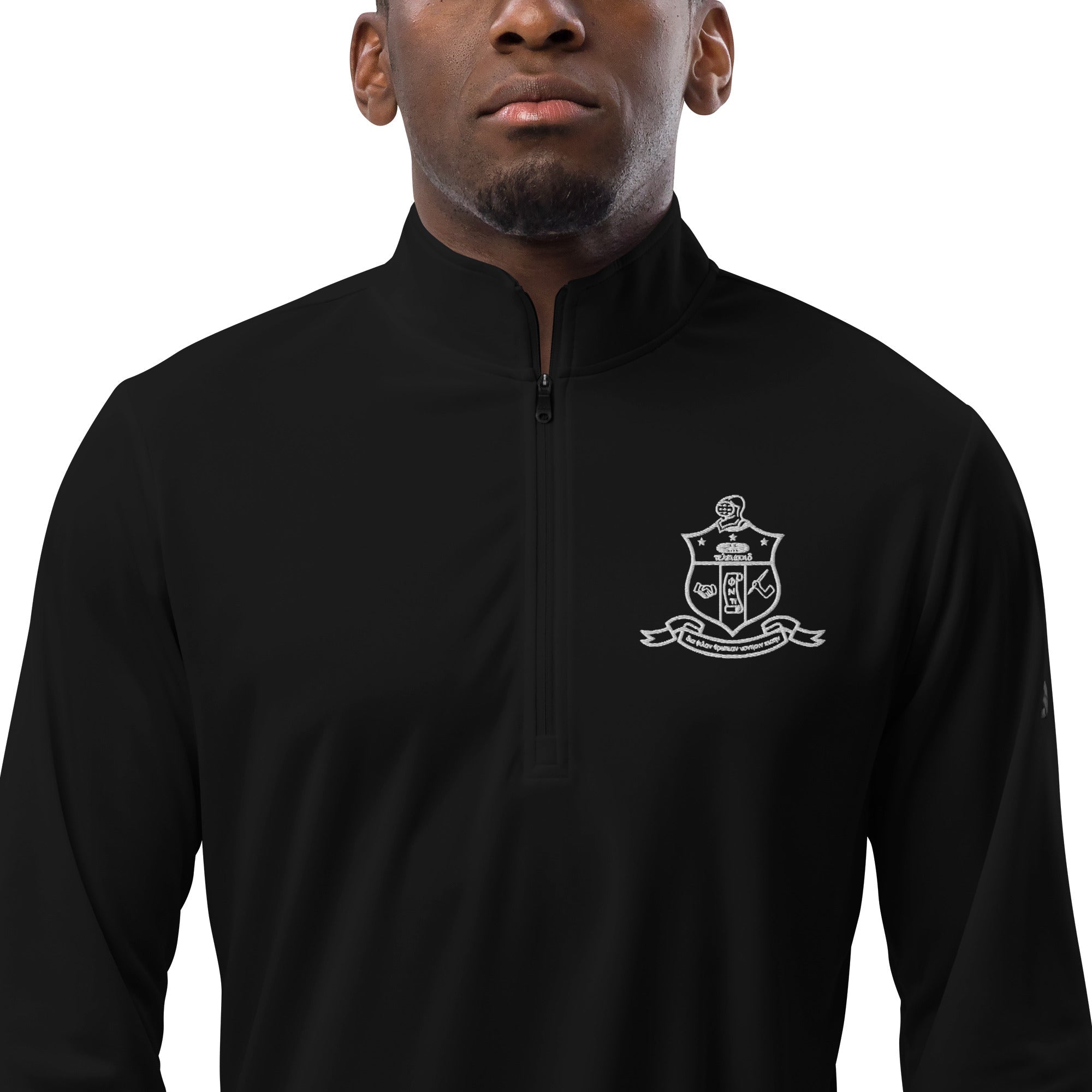 Kappa Shield Outline Quarter zip pullover - URBrand
