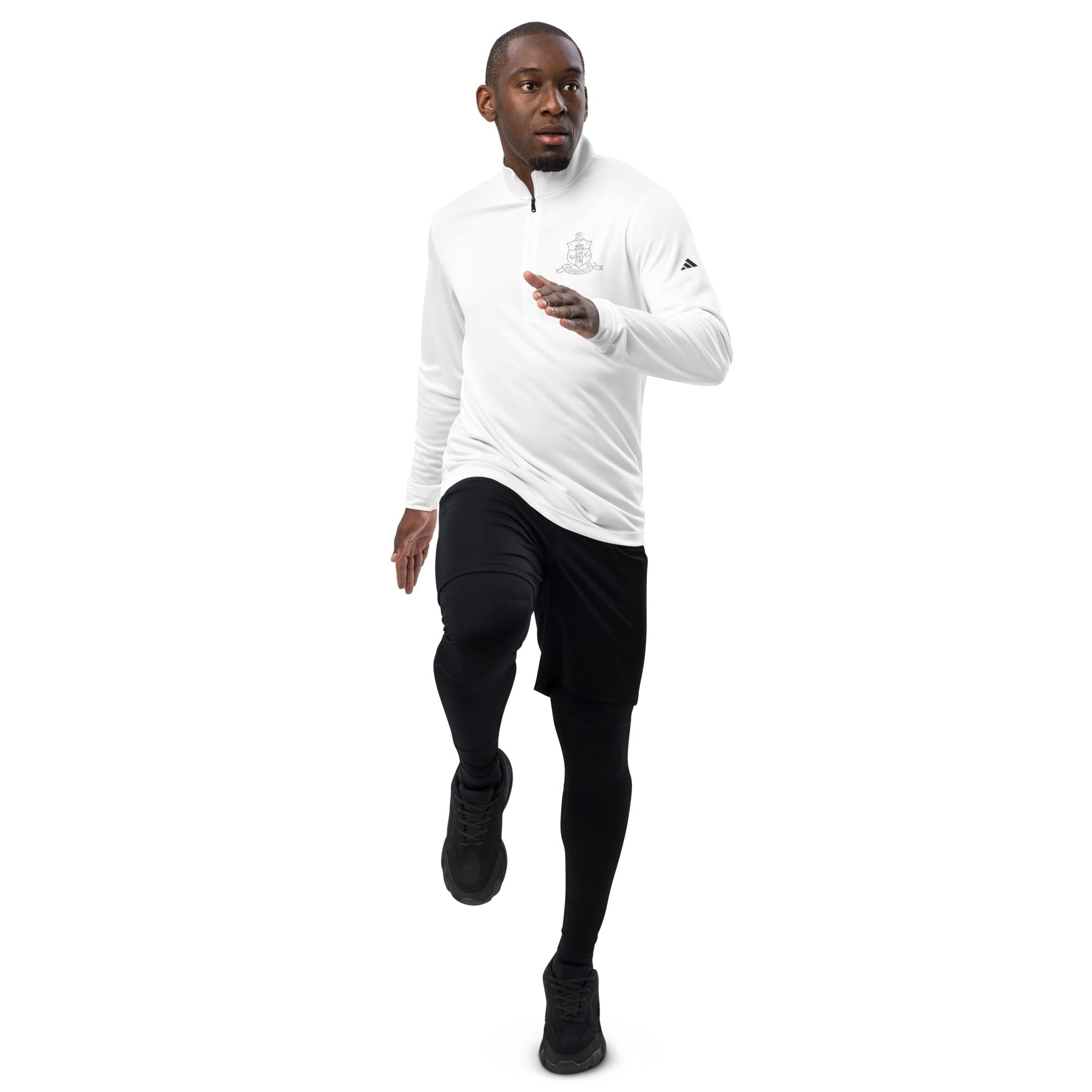 Kappa Shield Outline Quarter zip pullover - URBrand