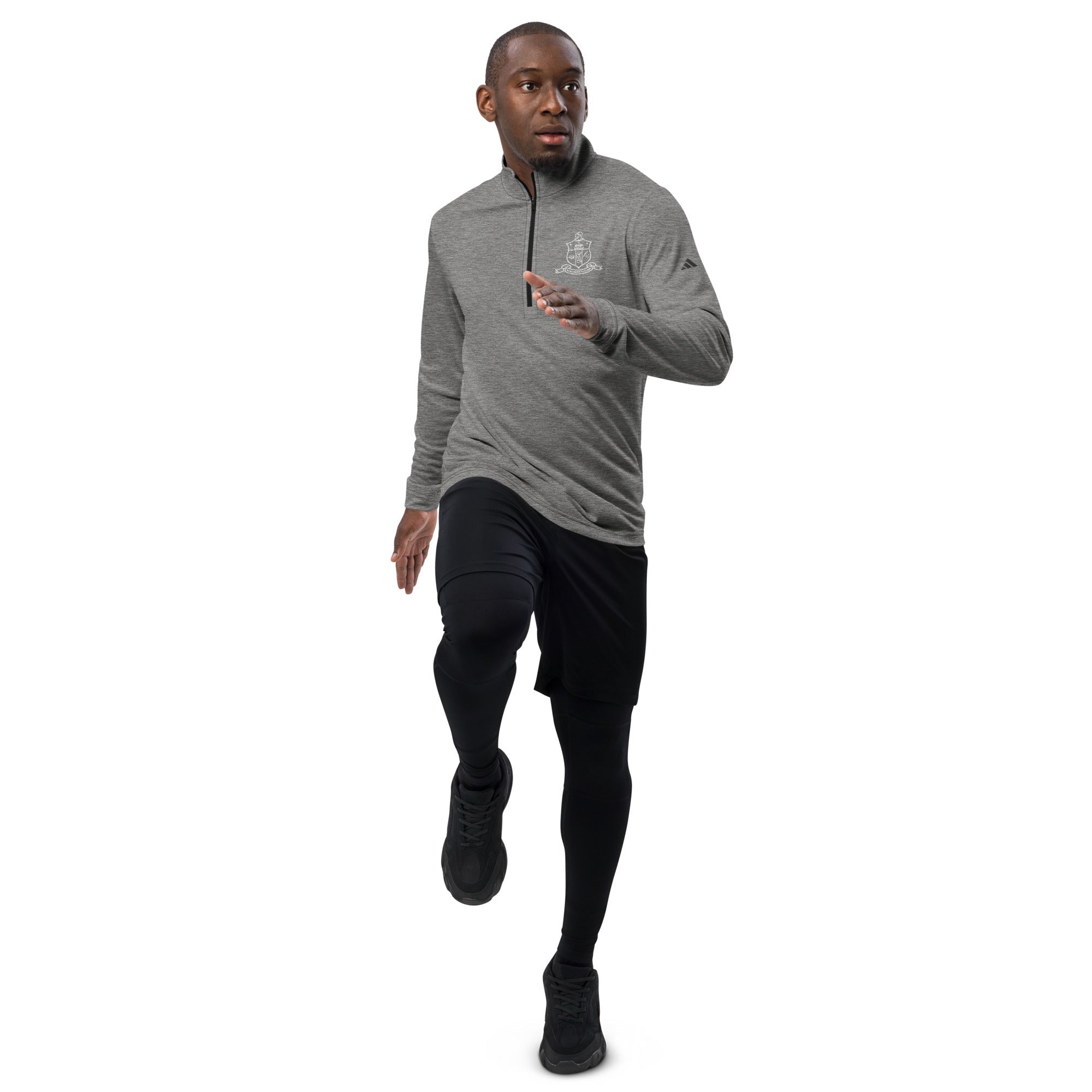 Kappa Shield Outline Quarter zip pullover - URBrand