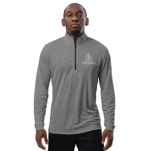 Kappa Shield Outline Quarter zip pullover - URBrand