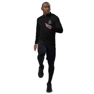 Kappa Shield Outline Quarter zip pullover - URBrand