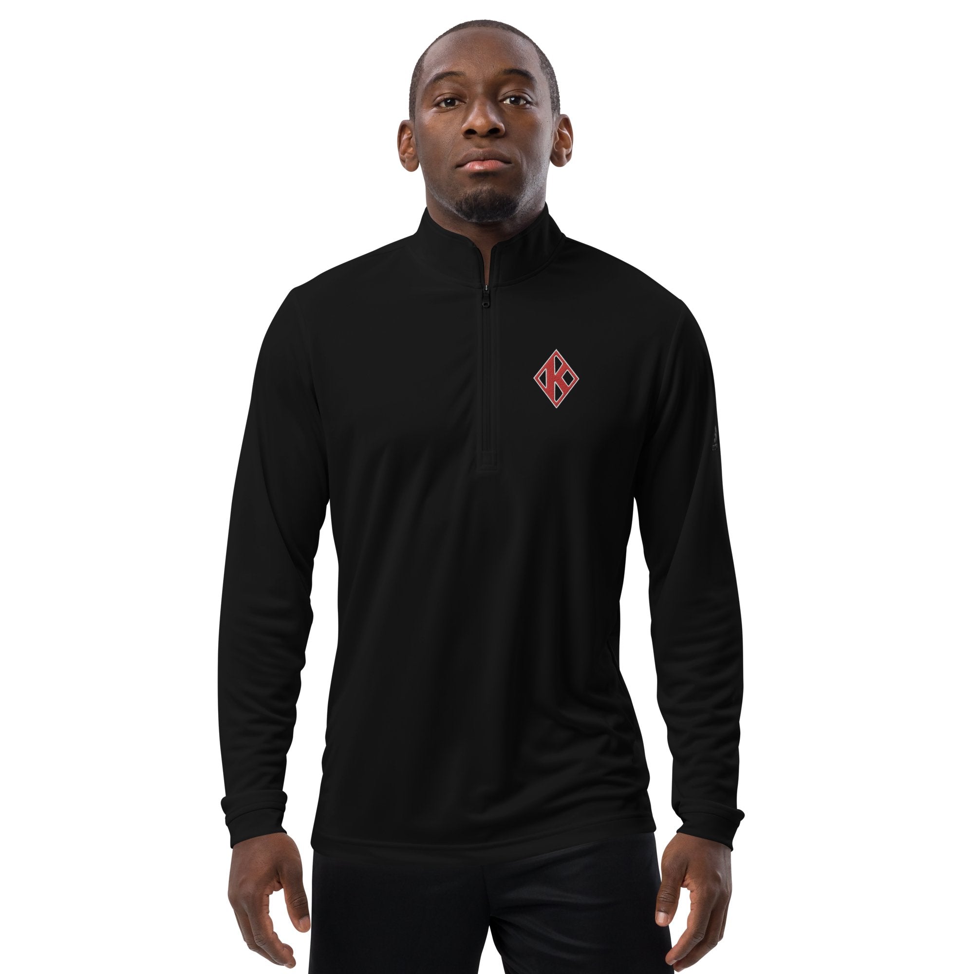 Kappa Solid Diamond Adidas Quarter zip pullover - URBrand