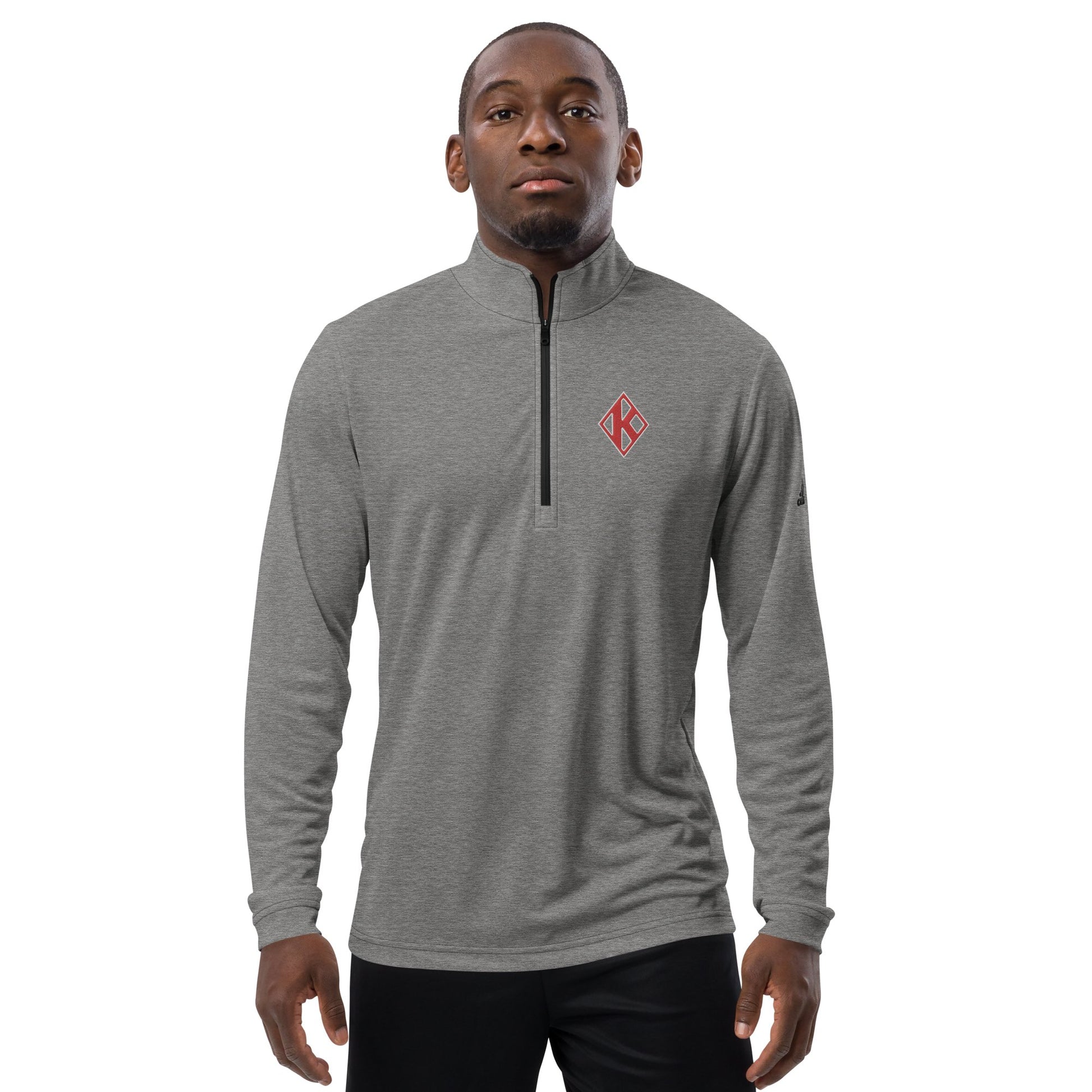 Kappa Solid Diamond Adidas Quarter zip pullover - URBrand