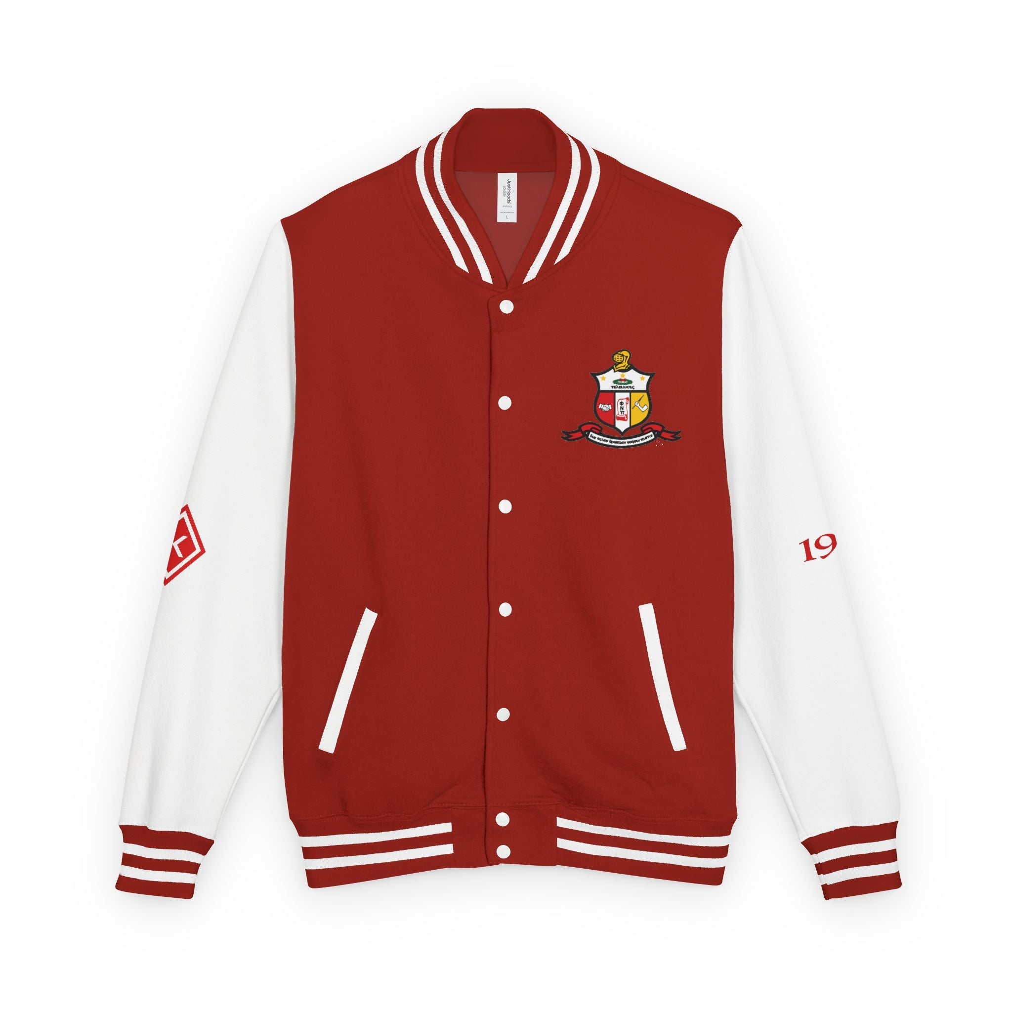 Letterman Jacket - Nupe Crest Varsity Jacket (Fraternity Greek 1911) - URBrand
