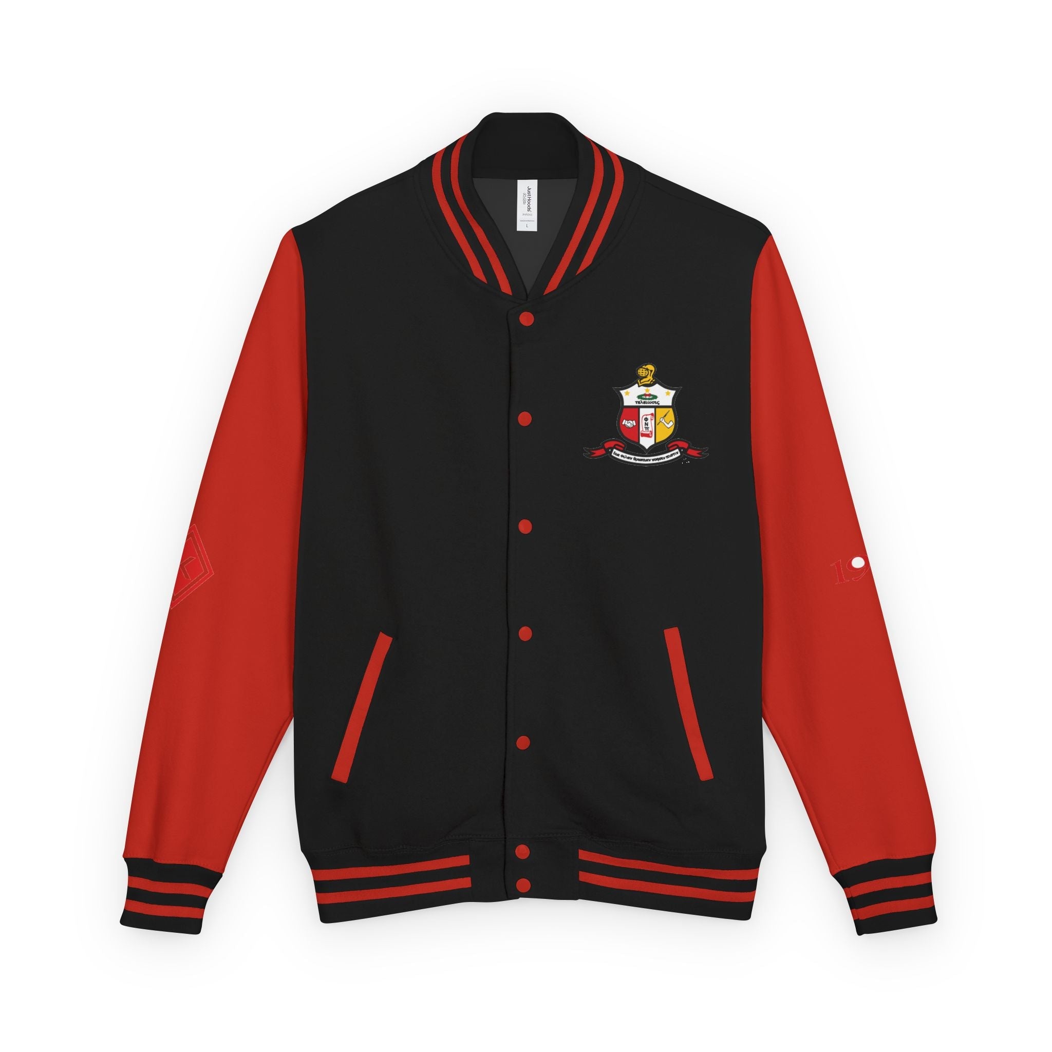 Letterman Jacket - Nupe Crest Varsity Jacket (Fraternity Greek 1911) - URBrand