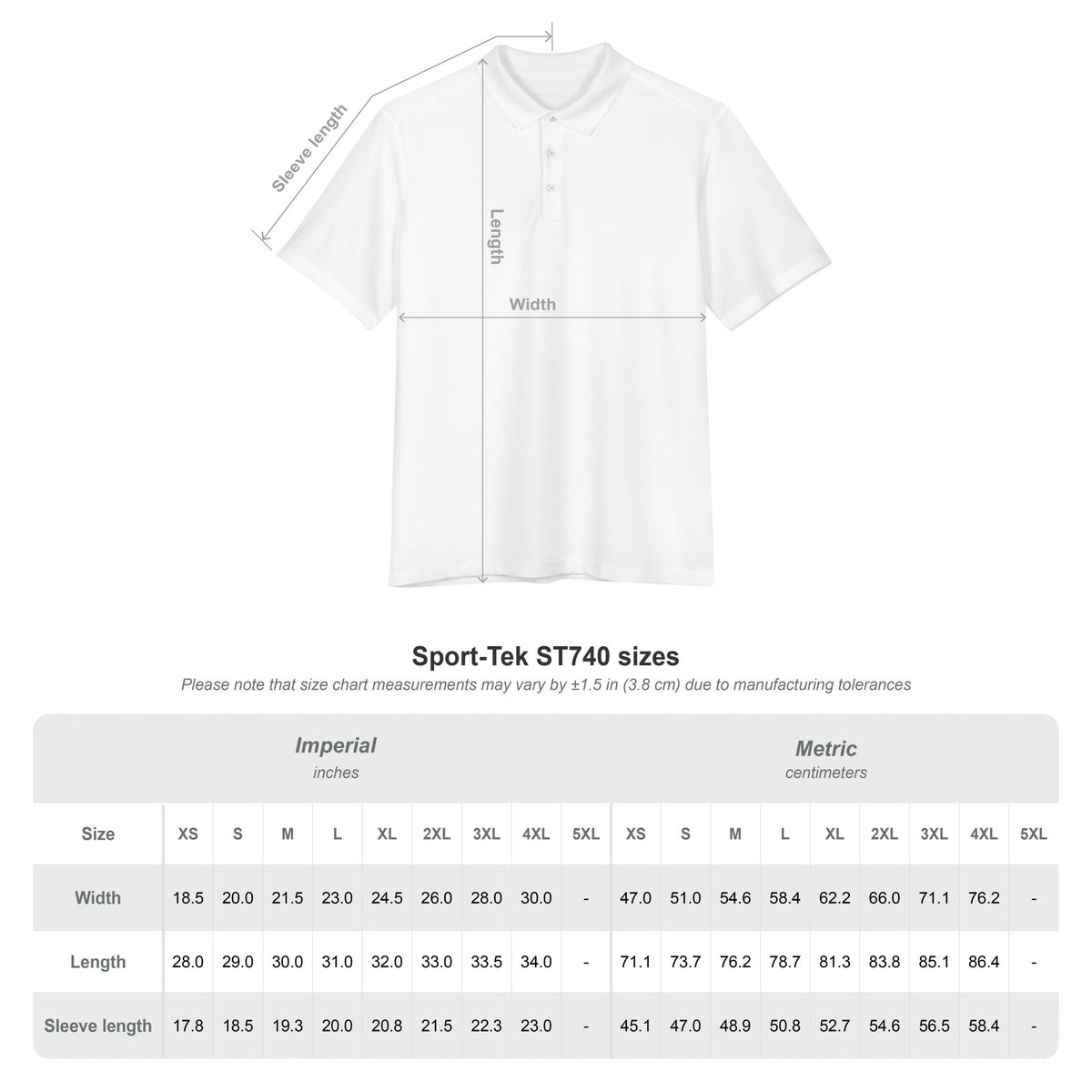 Men's Golf Polo Shirt — Embroidered Golfer Swing Design - URBrand