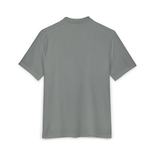 Men's Golf Polo Shirt — Embroidered Golfer Swing Design - URBrand