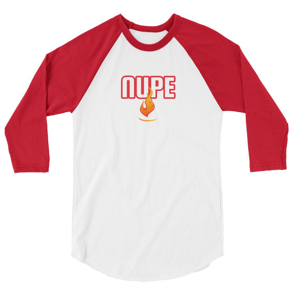 Nupe Fire 3/4 sleeve raglan shirt - URBrand