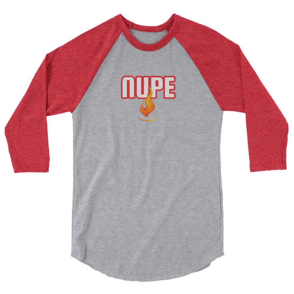 Nupe Fire 3/4 sleeve raglan shirt - URBrand