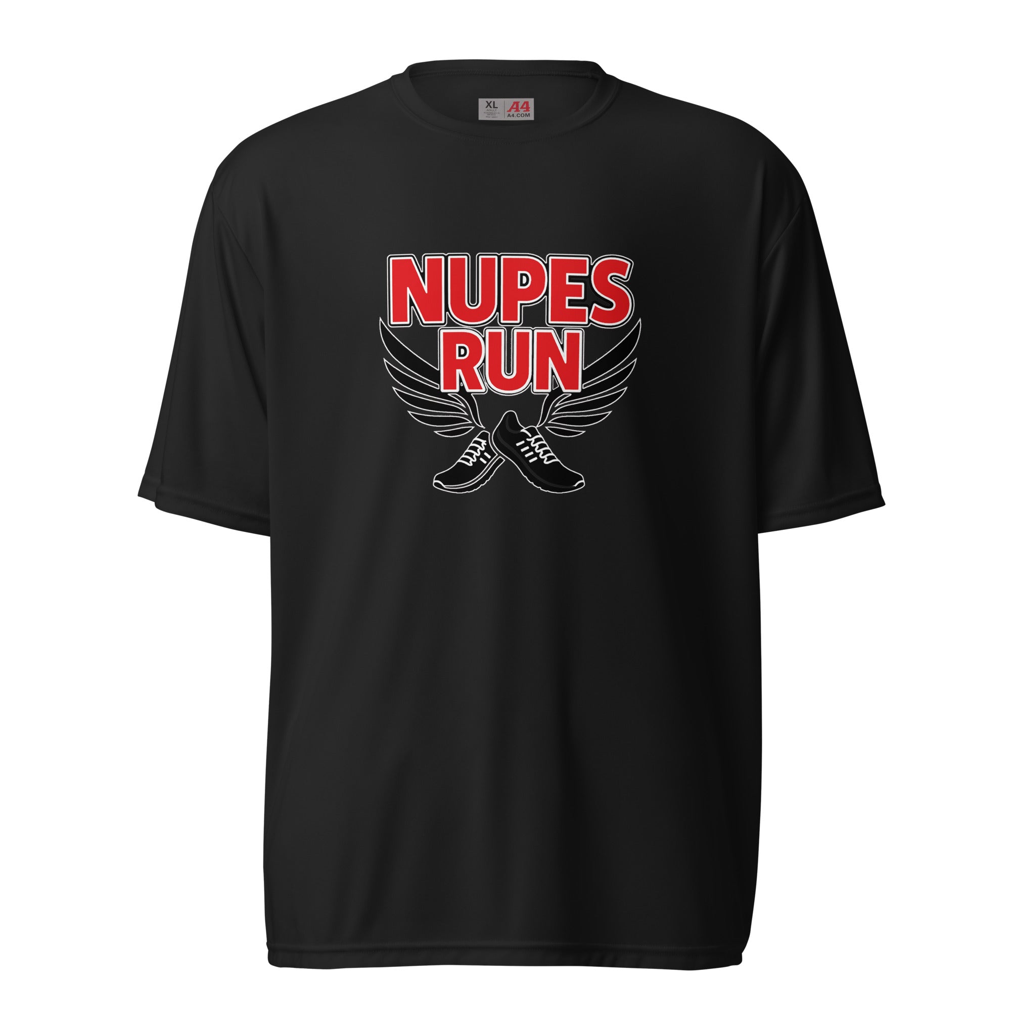 Nupes Run performance crew neck t-shirt - URBrand