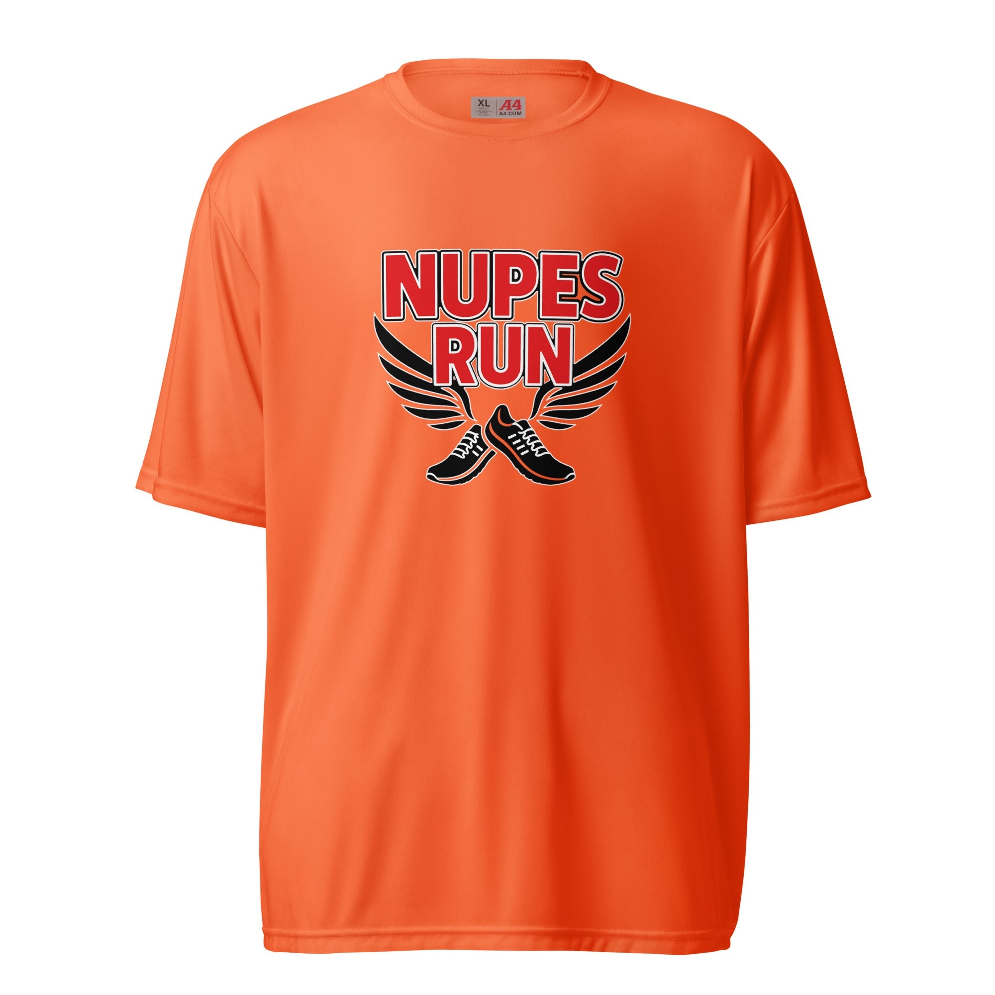 Nupes Run performance crew neck t-shirt - URBrand