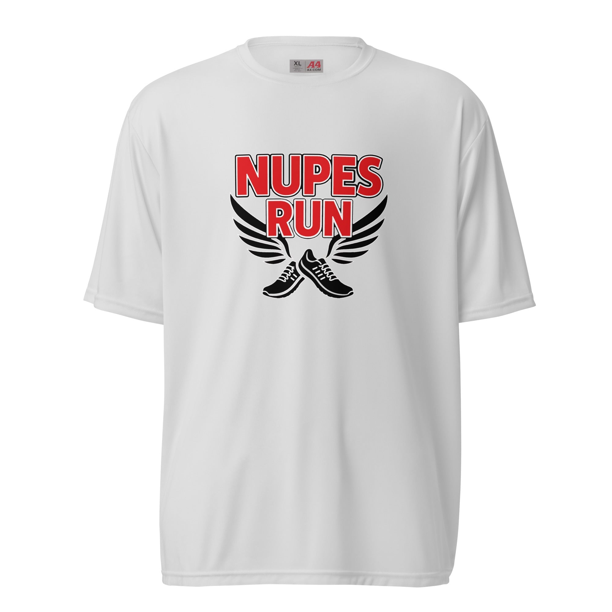 Nupes Run performance crew neck t-shirt - URBrand