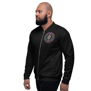 Omega Black Bomber Jacket Shield - URBrand