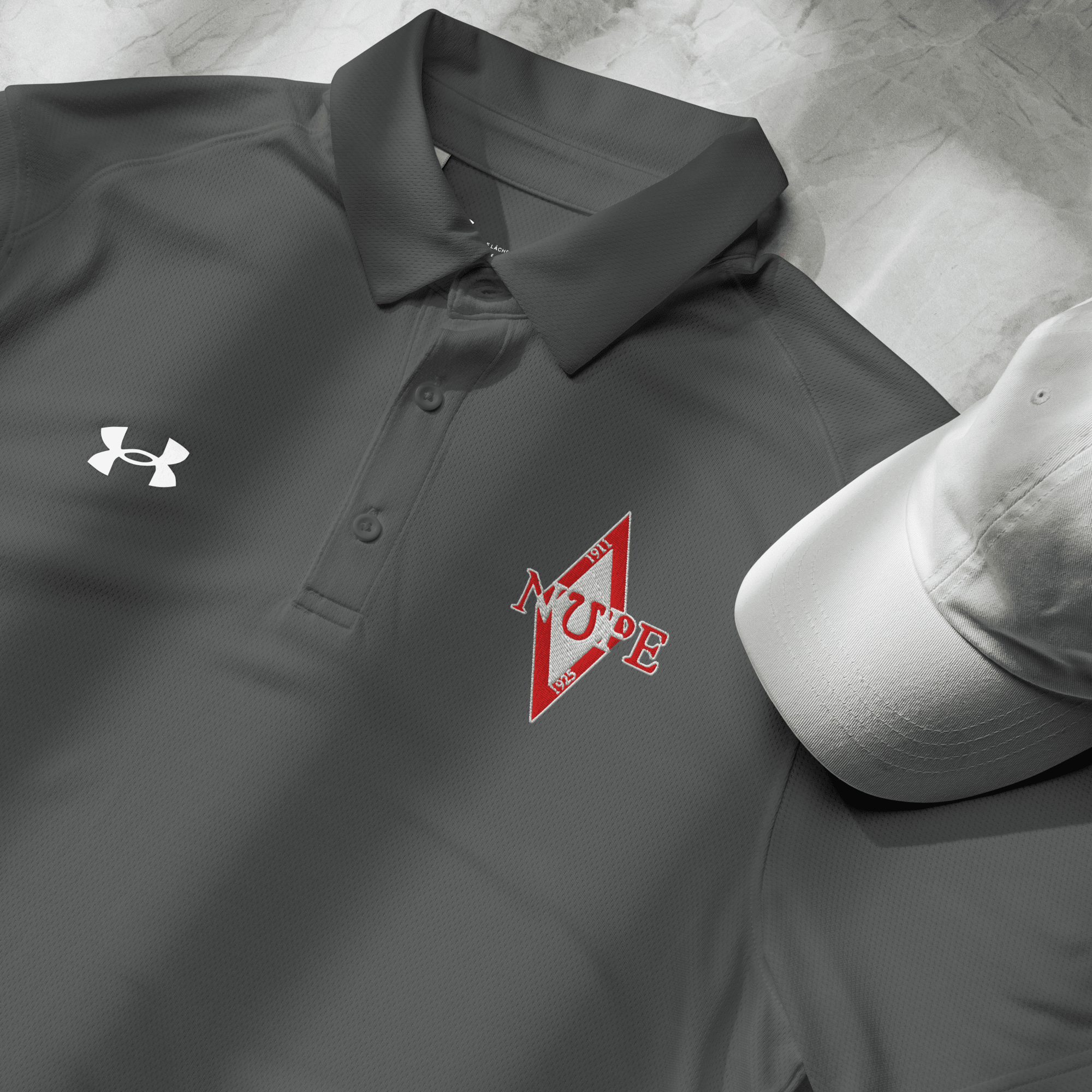Omega Chapter Under Armour® men's polo - URBrand