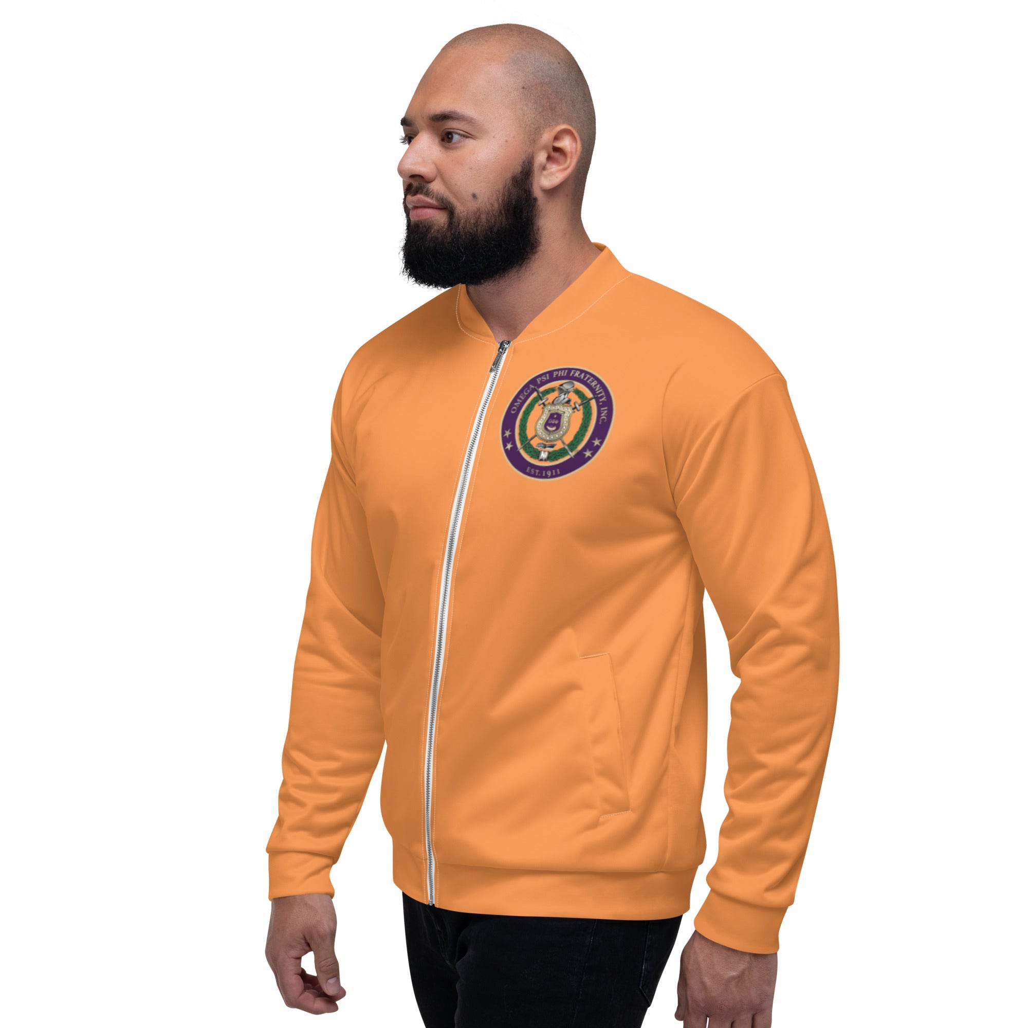 Omega Gold Shield Bomber Jacket - URBrand