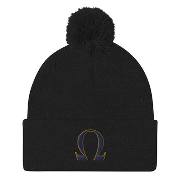 Omega Pom-Pom Beanie