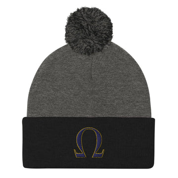 Omega Pom-Pom Beanie