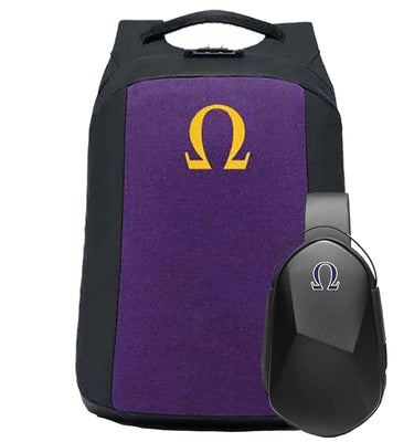 Omega Psi Phi Backpack & Sling Bundle - URBrand