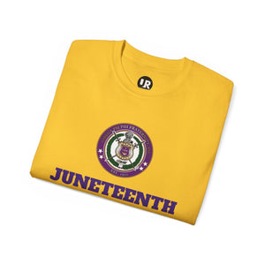 Omega Psi Phi Juneteenth Ultra Cotton Tee - URBrand