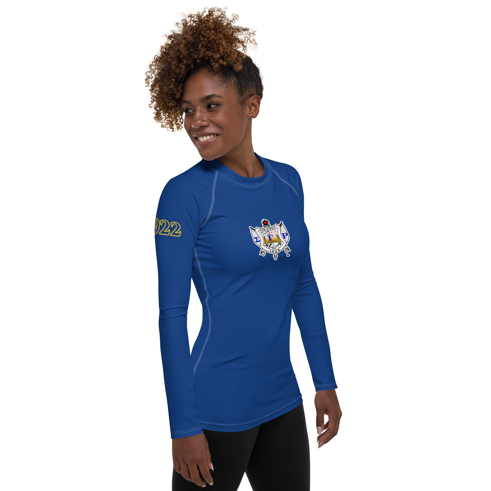 Sigma Gamma Rho Women's Rash Guard - URBrand