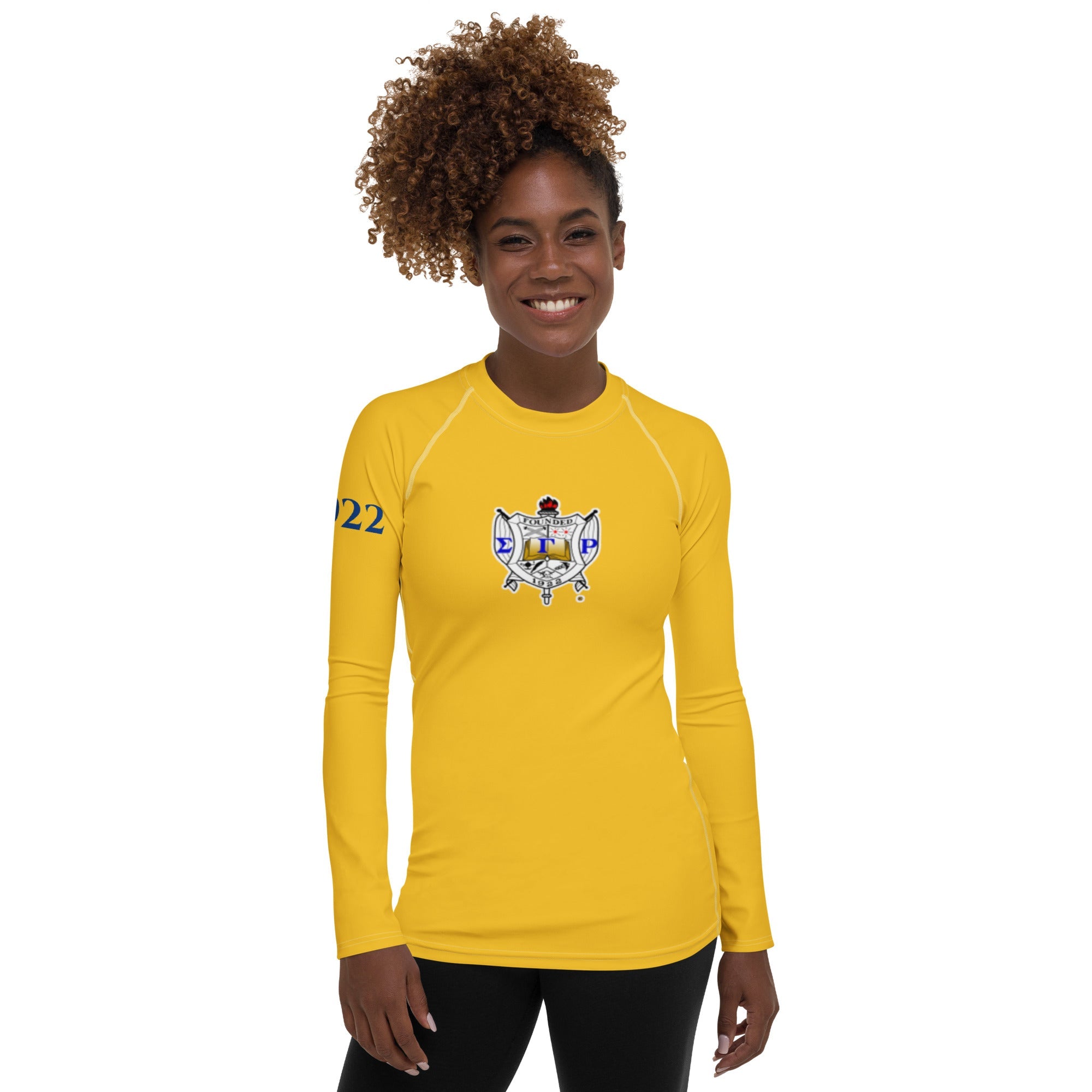 Sigma Gamma Rho Women's Rash Guard - URBrand