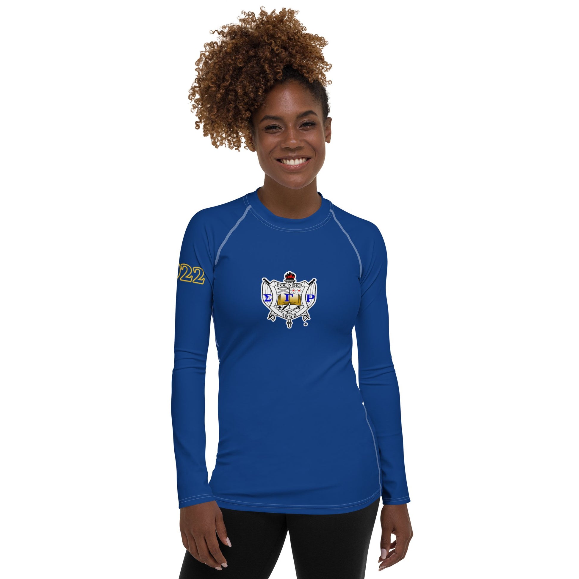 Sigma Gamma Rho Women's Rash Guard - URBrand