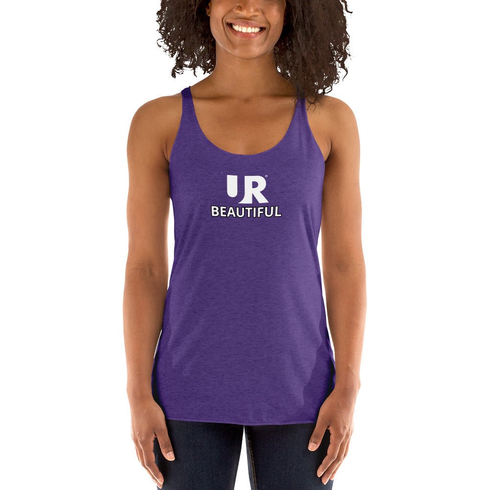 UR Beautiful Women's Racerback Tank - URBrand