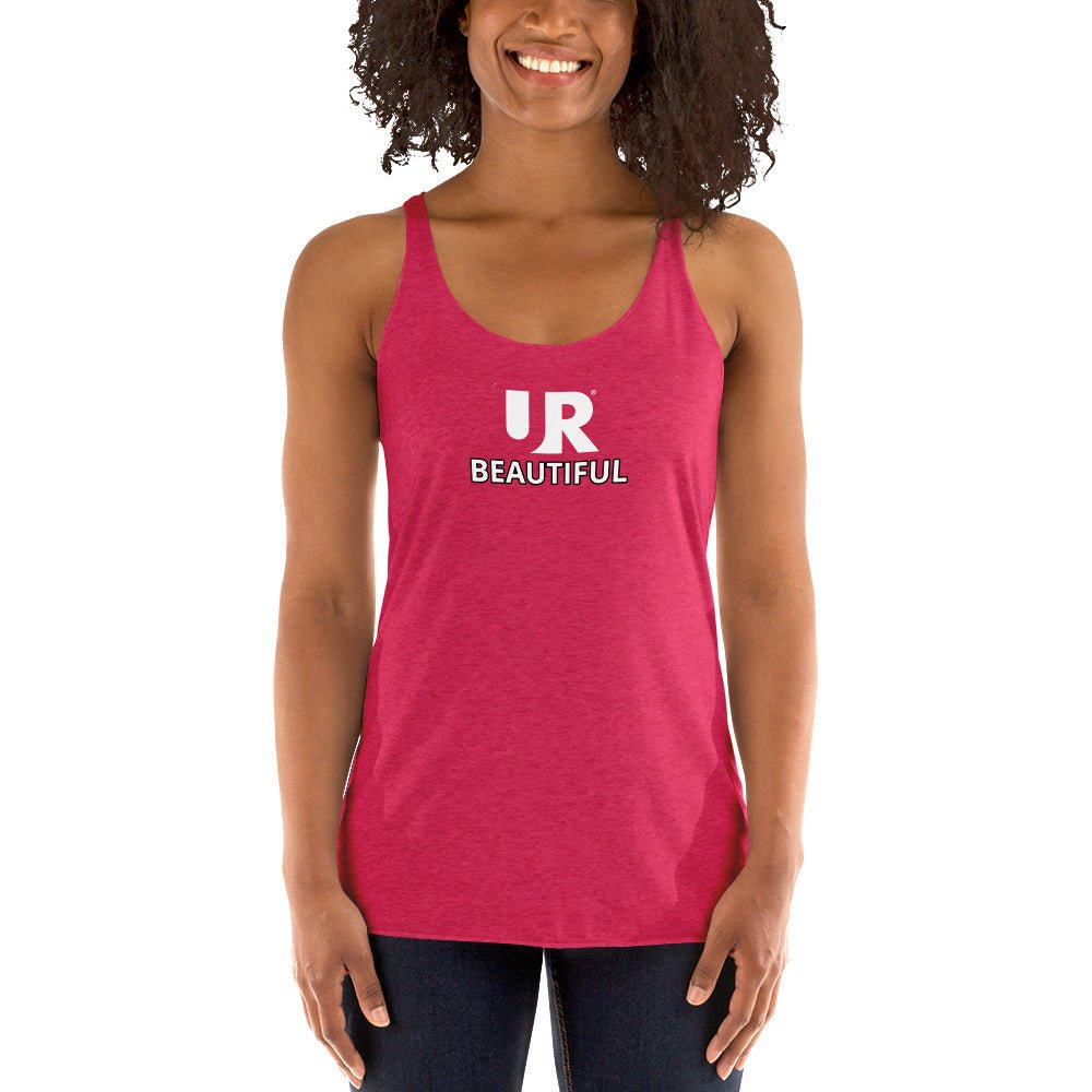 UR Beautiful Women's Racerback Tank - URBrand