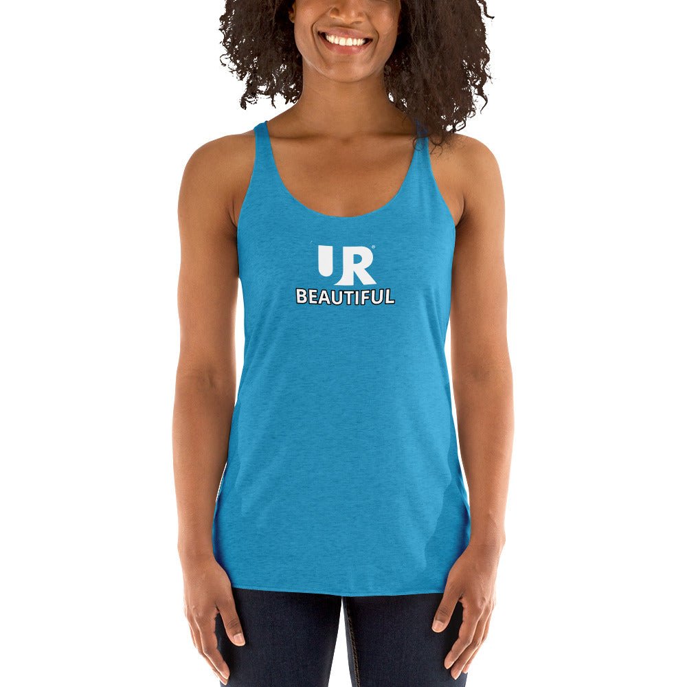 UR Beautiful Women's Racerback Tank - URBrand