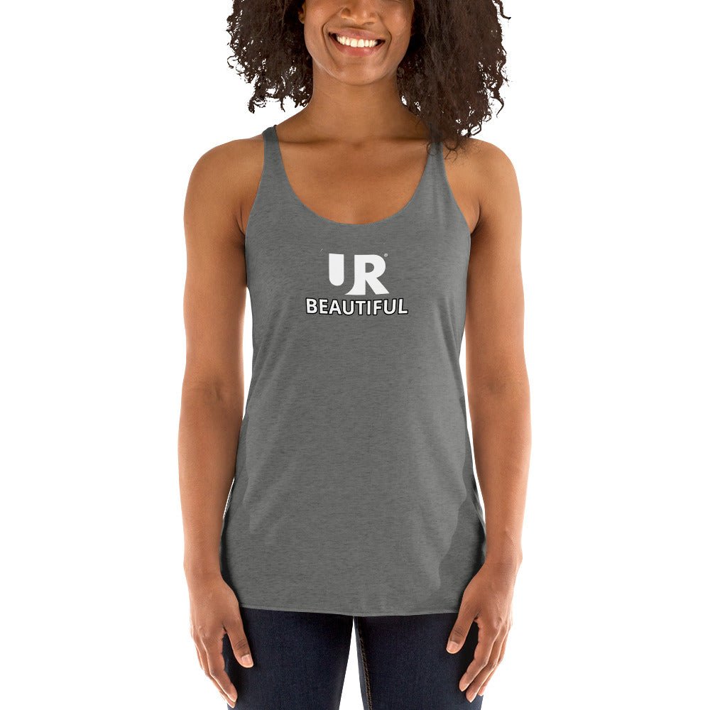 UR Beautiful Women's Racerback Tank - URBrand